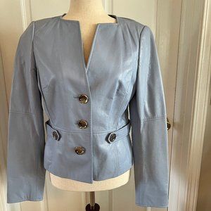 Worth Lambskin Leather Jacket